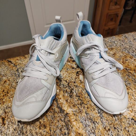 Puma Grey Blue Sneakers Size 13 US Model 36221701 main image 14